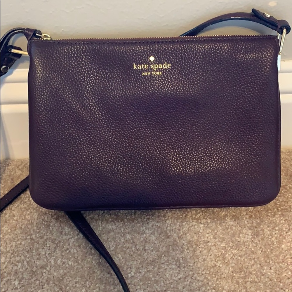 Kaye Spade Burgundy Crossbody